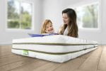 Saltea Latex Somnart 160×200, inaltime 20 cm, miez perforat 7 zone, husa cu 3D lavabila si detasabila cu fermoar, manere, fermitate medie