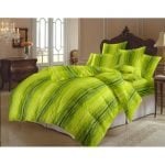 Lenjerie pentru 2 persoane Somnart Ultrasleep, bumbac 100%, verde