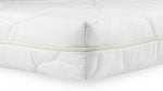 Saltea cu spumă poliuretanică Somnart HypoallergenicMed Bumbac 90×200, înălțime 16 cm, hipoalergenică, husă cu fermoar, rulată, fermitate medie