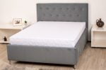 Saltea cu spumă poliuretanică Somnart Avantaj Ortopedic 90×190, înălțime 16 cm, ortopedică, husă detașabilă, hipoalergenică, rulată, fermitate medie