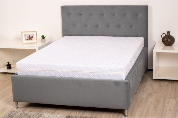 Saltea cu spumă poliuretanică Somnart Avantaj Ortopedic 90×190, înălțime 16 cm, ortopedică, husă detașabilă, hipoalergenică, rulată, fermitate medie