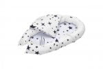 Baby Nest Somnart: Cosulet bebelusi + Salteluta 42x84x2 cm + Paturica 70×70 cm model Stelute