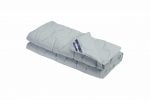 Set Pilota bumbac Somnart Bella 150x200cm 200g model biscuite + 1 perna bumbac Somnart Bella, 50x70cm, Gri