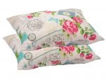 Set pilota 180×200 cm si 2 perne 50×70 cm Roses Somnart, microfibra, 250 g, multicolor