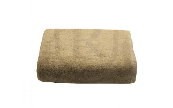 Set 2 prosoape de corp bumbac 100%, 600gsm, Somnart, 70x140cm, bej