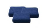 Set 2 prosoape de corp bumbac 100%, 600gsm, Somnart, 70x140cm, bleumarin