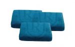 Set 2 prosoape de corp bumbac 100%, 600gsm, Somnart, 70x140cm, turcoaz