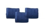 Set 2 prosoape maini bumbac 100%, 600gsm, Somnart, 30x50cm, bleumarin