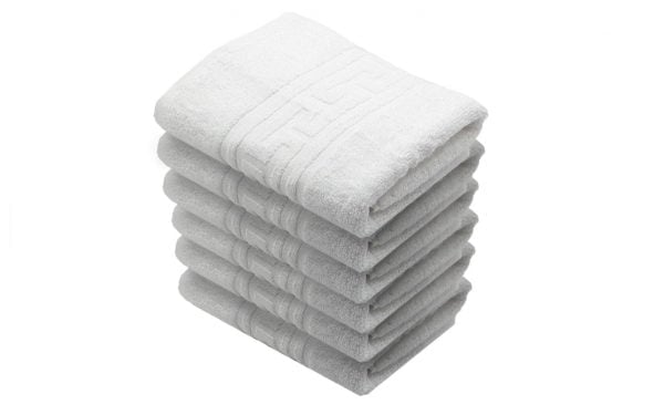 Set 6 bucati prosop pentru fata, Hotel Gama HoReCa Somnart, bumbac 100%, 550gsm, 50×90 cm