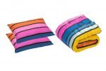 Set pilota 180×200 cm si 2 perne 50×70 cm Colors Somnart, microfibra, 250 g, multicolor