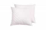 Set 4 perne matlasate Somnart, 70×70 cm, microfibra cu fibre de carbon