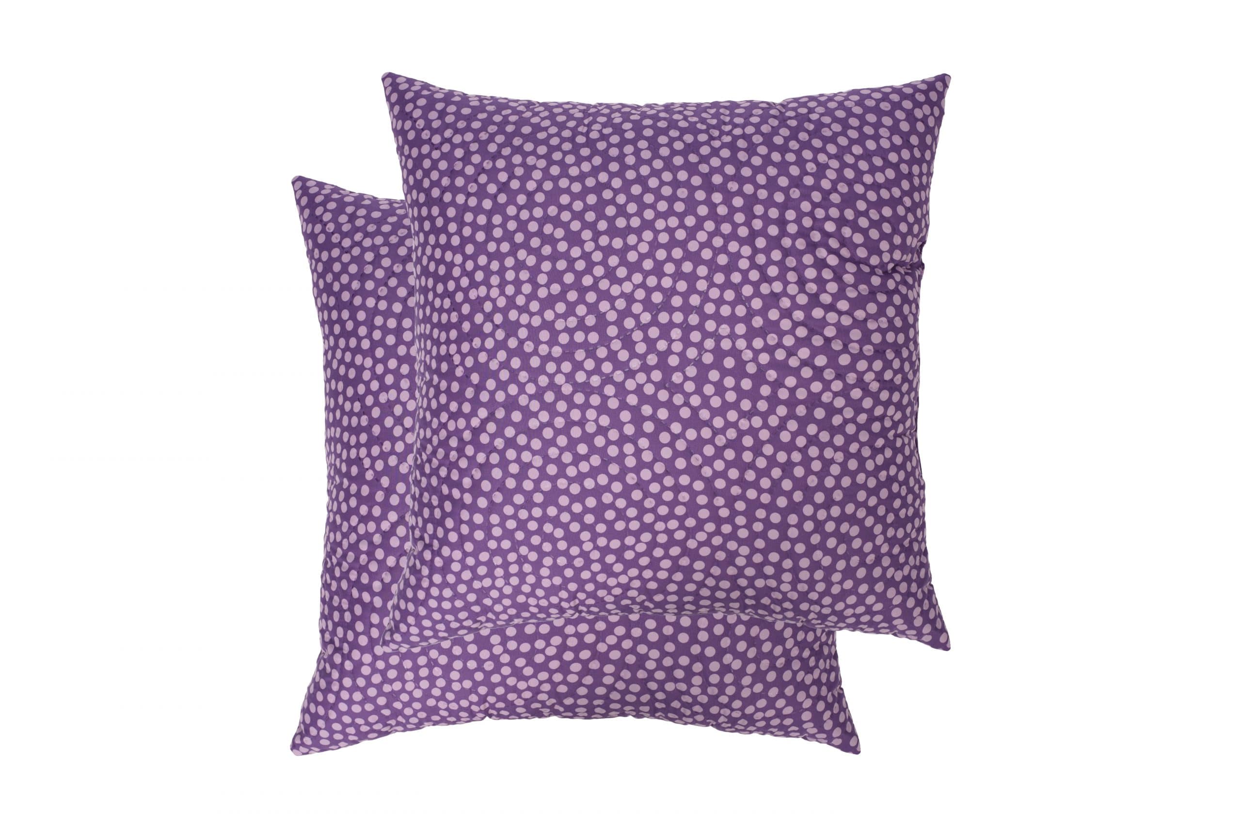 Set 2 perne Somnart Purple Vibe, 70×70 cm, microfibra, mov Set 2 perne Somnart Purple Vibe, 70×70 cm, microfibra, mov