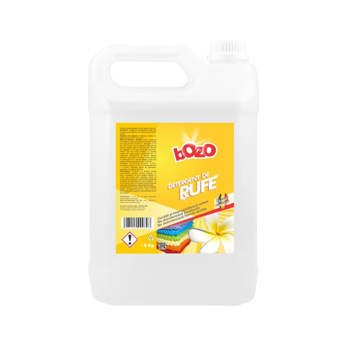 Detergent de rufe, Bozo, 5 kg Detergent de rufe, Bozo, 5 kg