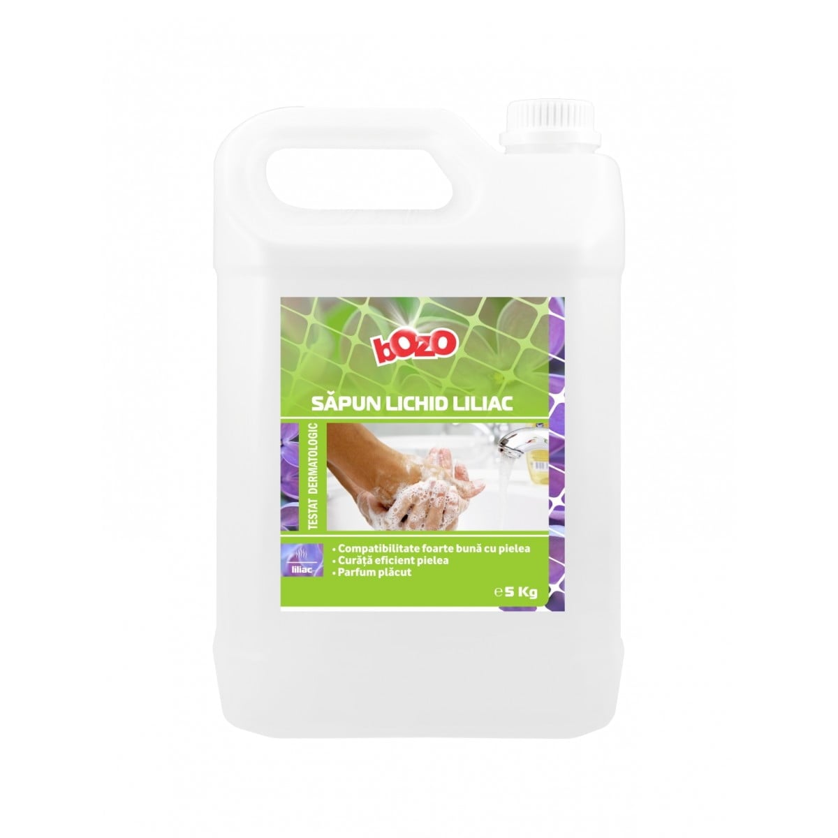 Sapun lichid Liliac, Bozo, 5 kg Sapun lichid Liliac, Bozo, 5 kg