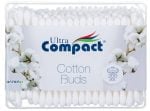 Betisoare de urechi, 100% bumbac, Ultra Compact Cotton Buds, 200 buc