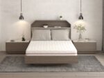 Saltea cu memorie SOMNART 160×200, înălțime 17 cm, ortopedică, husă detașabilă cu fermoar, fermitate medie