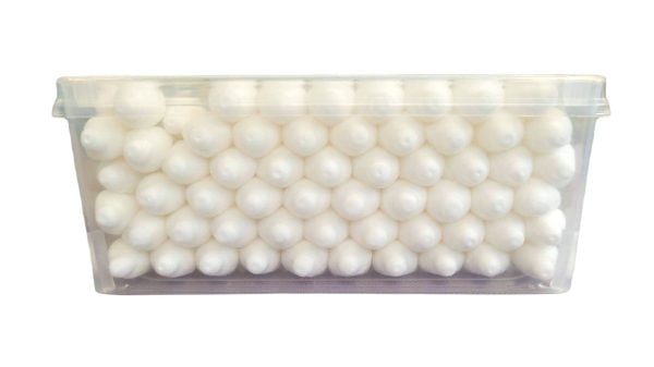 Betisoare de urechi, 100% bumbac, Ultra Compact Cotton Buds, 200 buc