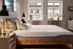 Saltea cu memorie și arcuri individuale Domine Tencel Ultra Pocket Multilayer 140×200, înălțime 24 cm, husă detașabilă, fermitate medie