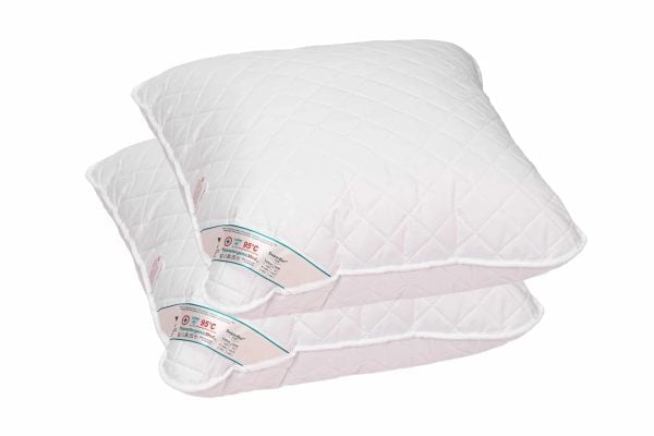 Set 2 perne 50×70 cm si 2 perne 40×40 cm HypoallergenicMed Somnart, microfibra matlasata