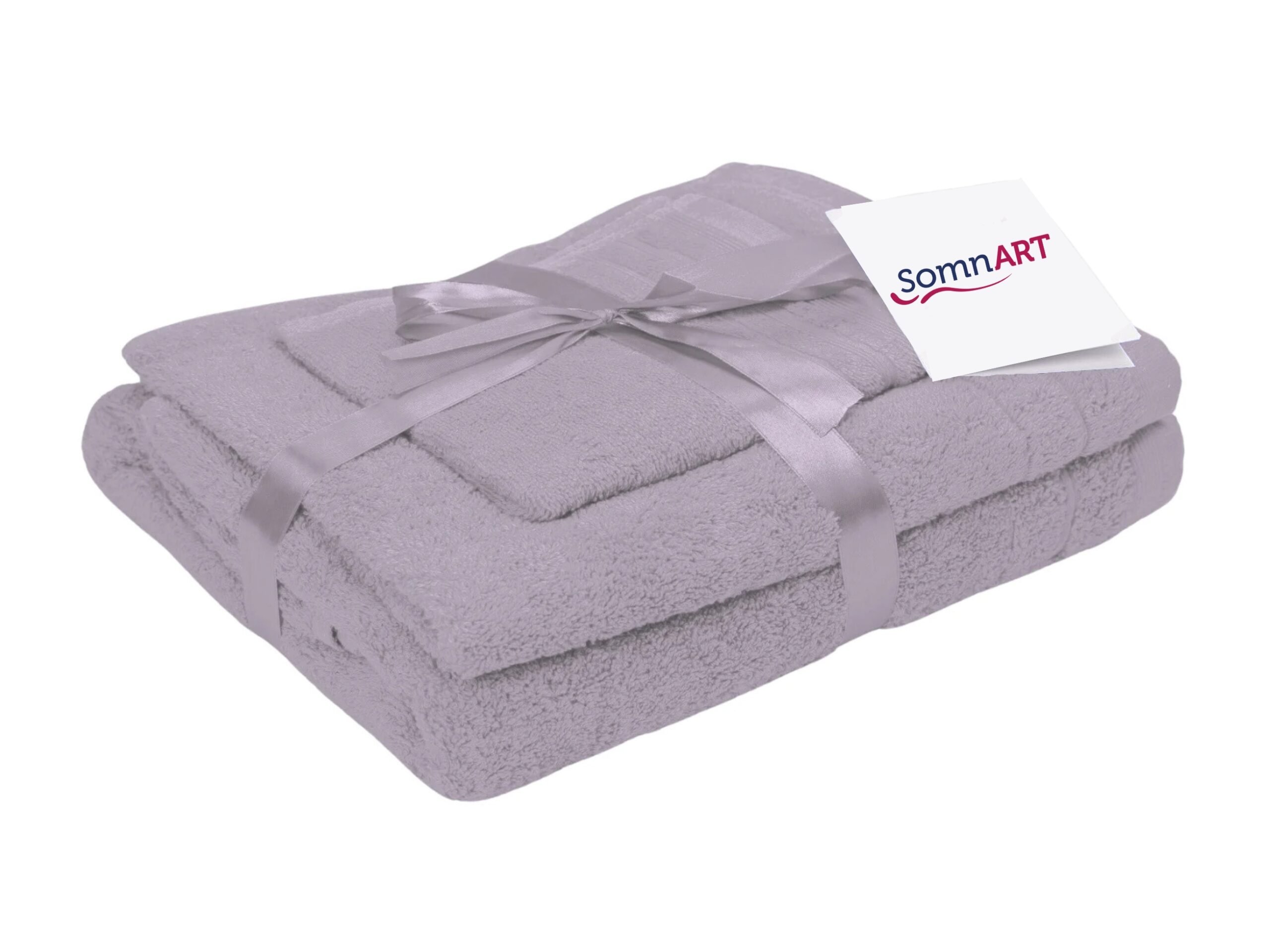 Set prosoape bumbac Somnart, 600gsm, de fata 50×90 cm + de corp 70×140 + de maini 30×50 cm – roz
