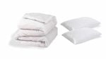 Set Confort Somnart pilota 200×220 cm + 2 perne 50×70 cm, microfibra