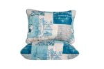 Set 2 perne Somnart microfibra Ultrasleep Blue Somnart, 50×70 cm