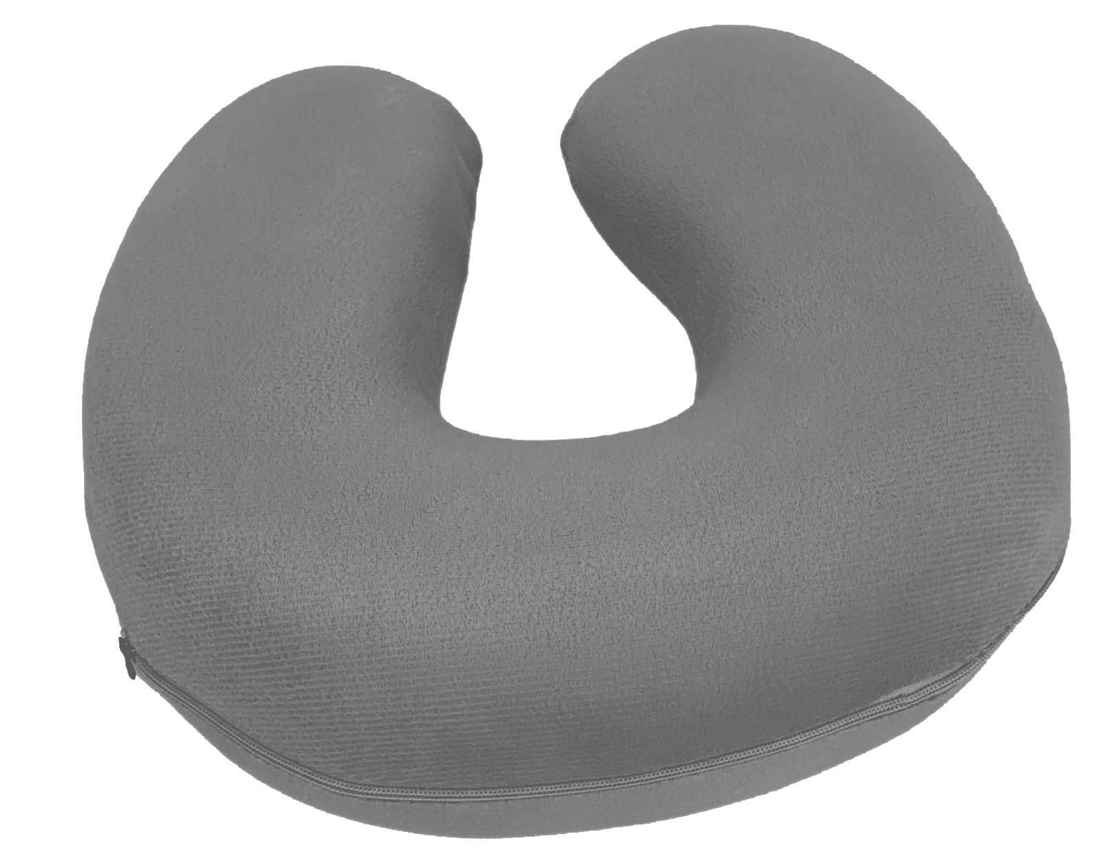 Perna calatorie SOMNART din spuma Memory cul GRI dimensiune 32x32x8 Perna calatorie SOMNART din spuma Memory cul GRI dimensiune 32x32x8