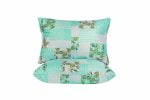 Set 2 perne Somnart microfibra Ultrasleep Green Flowers Somnart 50×70 cm