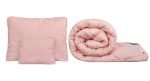 Set Somnart Bella Pink, 1 perna 40×50, 1 perna 70×90, 1 pilota 140×200, roz