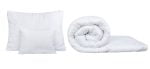 Set Confort pilota 140×200 cm, 300g, 1 perne 40×50 si 1 perna 70×90 cm, microfibra