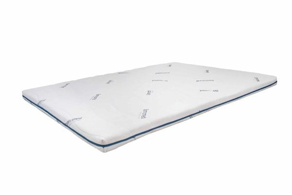 Topper cu memorie 90×200, SomnoMed Antiacaria, pentru alergici, H 4+3cm, husa detasabila si lavabila