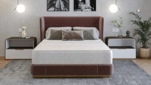 Saltea cu arcuri SomnART DORMA 120×200, înălțime 20 cm, ortopedică, husă matlasată, duritate medie