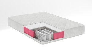 Saltea cu arcuri SomnART DORMA 120×200, înălțime 20 cm, ortopedică, husă matlasată, duritate medie