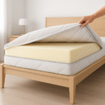 Husa saltea 160x200x18, matlasata,  lavabila, detasabila, cu fermoar 4 laturi