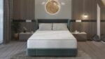 Saltea cu arcuri SomnART LETTO Plus 120×190, înălțime 24 cm, ortopedică, husă matlasată, duritate tare