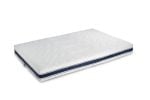 Saltea cu memorie Somnart Optimax Memory 200×200, inaltime 18cm, husa 3D detasabila si lavabila, rulata, cu manere, fermitate medie