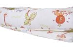 Pozitionator multifunctional 3 in 1 Baby Nest SomnART, perna de gravide + perna de alaptat + protectie patut, cu 3 fermoare, bumbac, Jungle