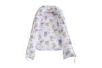 Pozitionator multifunctional 3 in 1 Baby Nest SomnART, perna de gravide + perna de alaptat + protectie patut, cu 3 fermoare, bumbac, Ursuleti