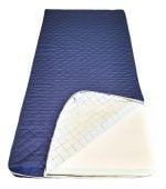 Saltea cu burete Somnart 90×200, înălțime 15 cm, husa impermeabilă matlasată cu vatelina, detașabilă, lavabilă, cu fermoar, fermitate medie
