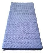 Saltea cu burete Somnart 90×200, înălțime 15 cm, husa impermeabilă matlasată cu vatelina, detașabilă, lavabilă, cu fermoar, fermitate medie