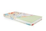 Saltea cu memorie SomnART Memory 80×160, înălțime 10 cm, pentru bebeluși și copii, husă impermeabilă, fermitate medie, model bufniță