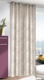 Draperie blackout, cu inele, Marita Blackout, L135 x H245, crem