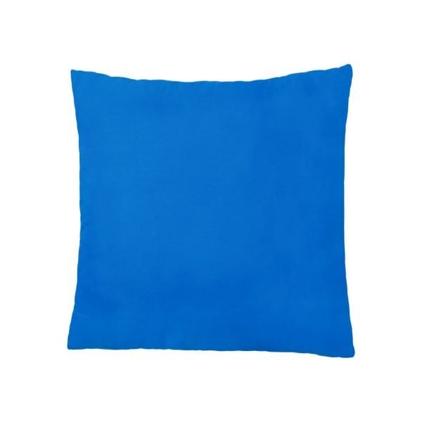 Perna 60×60 Somnart Belina, microfibra, lavabila la masina, vidata, Albastru