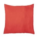 Perna 70×70 Somnart Belina, microfibra, lavabila la masina, vidata, Rosu