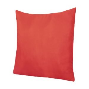 Perna 70×70 Somnart Belina, microfibra, lavabila la masina, vidata, Rosu