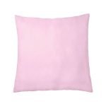 Perna 70×70 Somnart Belina, microfibra, lavabila la masina, vidata, Roz