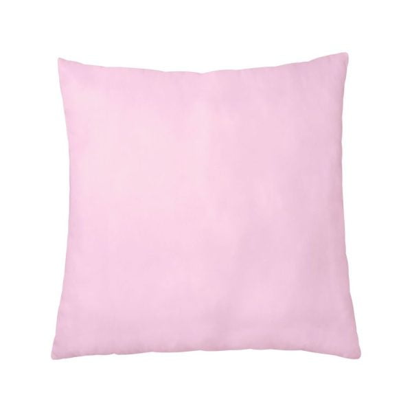 Perna 70×70 Somnart Belina, microfibra, lavabila la masina, vidata, Roz