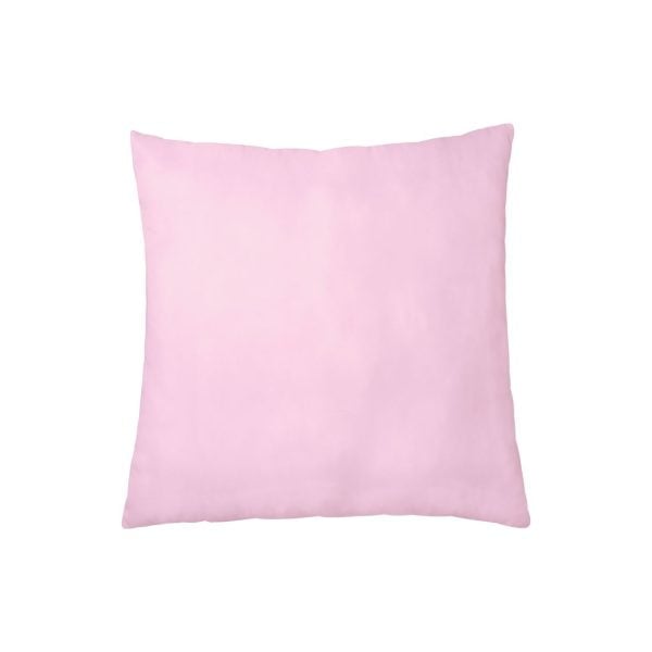 Perna 60×60 Somnart Belina, microfibra, lavabila la masina, vidata, Roz
