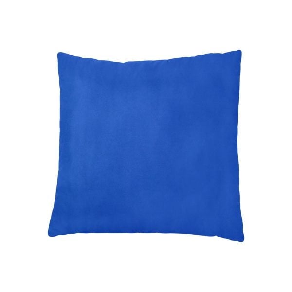 Perna 60×60 Somnart Belina, microfibra, lavabila la masina, vidata, Ultramarin