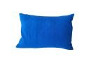 Perna 40×60 matlasata micropolar moale si pufos PolarTech tip Cocolino, culoare Palace Blue, Somnart, vidata